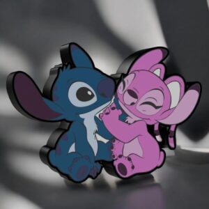 Sticker lumineux 3d Disney Lilo & Stitch, lampe LED colorée et décorative, création originale, éclairage d'ambiance pour chambre d'enfant ou collection de fans, design fun et coloré.