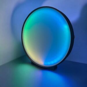 Lampes LED 3D lumineuses, création unique d'Infinity 3D Print avec éclairage coloré, décoration moderne, ambiance chaleureuse, design innovant, effets lumineux multicolores, décoration intérieure, objets lumineux en 3D.