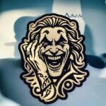 Lion en métal découpé au laser, éclairé par une LED, création lumineuse 3D unique, décoration moderne pour intérieur ou extérieur, fabriqué par Infinity 3D Print, symbole de force et de liberté.
