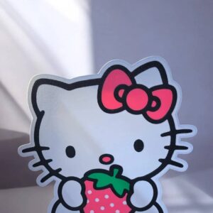 3. Lampe LED 3D Hello Kitty avec décoration lumineuse colorée, idéale pour une chambre d’enfant, offrant une ambiance douce et ludique.