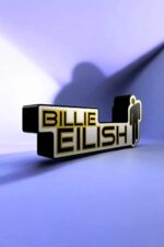 Bille lumineuse 3D personnalisée avec texte et silhouette humaine, crée par Infinity 3D Print, idéale comme lampes LED décoratives, design moderne et innovant, parfait pour la décoration intérieure ou cadeau original.