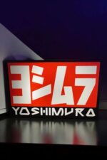LED lampe 3D personnalisée Yosimura, création lumineuse en design moderne, idéale pour décoration intérieure ou ambiance unique.