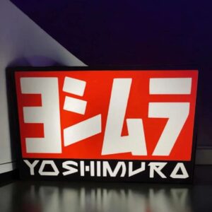 LED lampe 3D personnalisée Yosimura, création lumineuse en design moderne, idéale pour décoration intérieure ou ambiance unique.