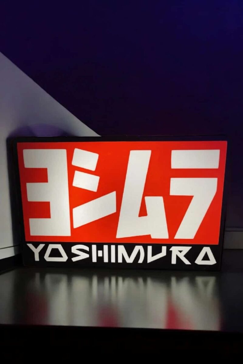 LED lampe 3D personnalisée Yosimura, création lumineuse en design moderne, idéale pour décoration intérieure ou ambiance unique.