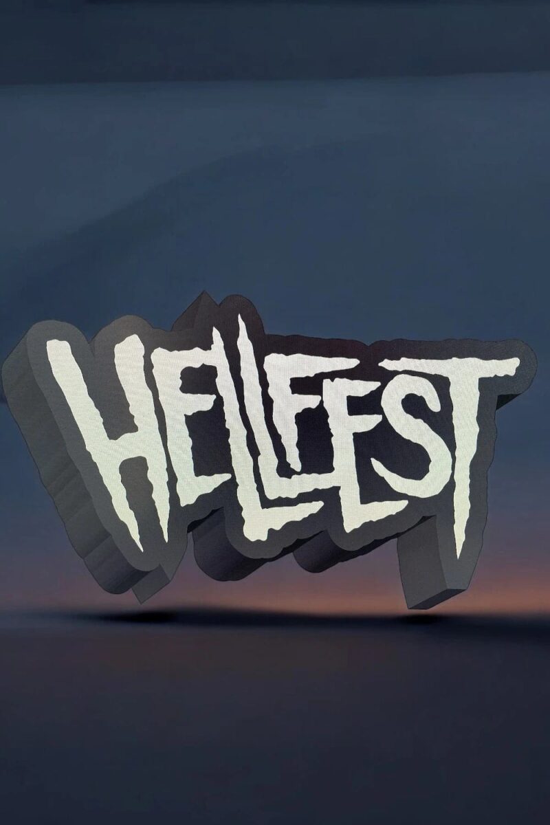 3. Lettres décoratives lumineuses 3D "HELLFEST" LED pour décoration intérieure, idéal pour fans de festivals de musique et collectionneurs, création personnalisée en impression 3D.