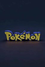 Pokémon logo en 3D lumineuse, colorée et moderne, idéale pour décoration intérieure ou cadeau personnalisé, conçue par Infinity 3D Print.