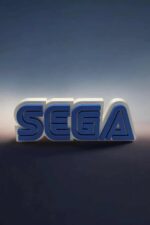 SEGA logo en 3D avec éclairage LED, création lumineuse personnalisée en impression 3D, design moderne pour décoration intérieure et fan de jeux vidéo.
