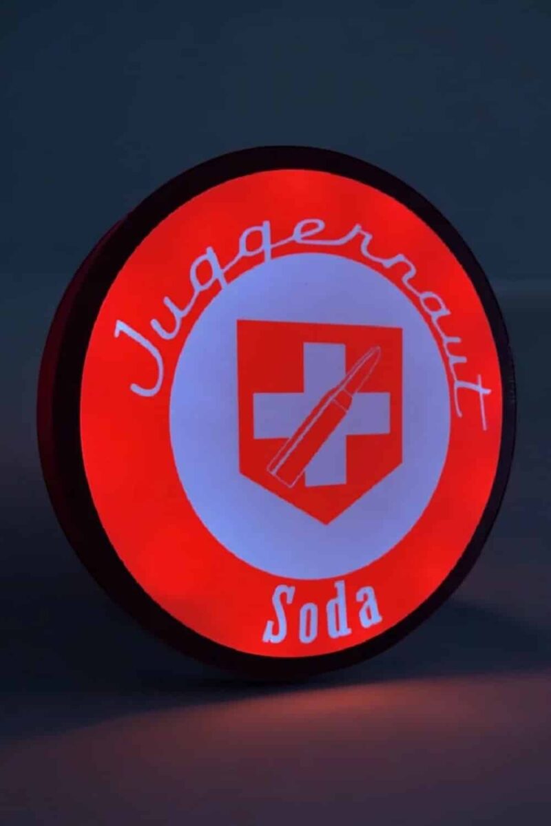 Illumination LED personnalisée avec logo et texte lumineux pour décoration et signalétique.