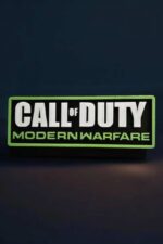 CALL OF DUTY MODERN WARFARE 3D LED LAMP, création lumineuse LED inspirée du célèbre jeu vidéo pour une décoration gaming originale.