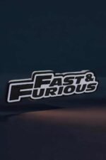 Fusée LED lumineuse 3D imprimée, logo Fast & Furious, décoration originale et moderne, idée cadeau pour fans de cinéma et voitures, éclairage d'ambiance, création unique en impression 3D.