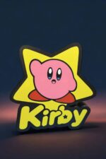 Kiry lampe LED 3D insérée avec le nom "Kiry" en dessous, création lumineuse personnalisée, design coloré et moderne, idéal pour décoration d'intérieur ou cadeau original.
