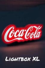 Coca-Cola en néon LED, lampe lumineuse 3D pour décoration intérieure, création lumineuse originale, design moderne, illumination rouge et blanche, marque iconique, décoration rétro.