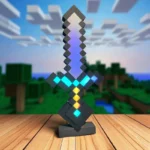 lampe led épée minecraft