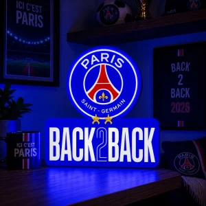 Lampe LED Paris Back 2 Back – Édition Collector Supporter